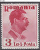 ROMANIA, 1935, King Carol II; MNH (**); Sc./Mi.  450/495 - Ongebruikt