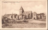 Belgique Carte Postale Bastogne - Porte De Trêves Et L' Eglise - Bastogne