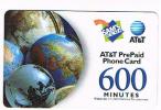 STATI UNITI (USA) - (MAGNETIC)  AT&T - 2001 GLOBE SAM' S CLUB 600 MINUTES     -  USED  -  RIF. 1299 - AT&T