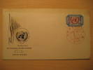 1957 United Nations UN ONU UNO Fdc Stamp On Cover JAPAN Japon Nippon - FDC