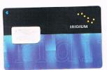 STATI UNITI (USA) - (SIM GSM)  IRIDIUM    -    -  USED WITHOUT CHIP  -  RIF. 1296 - [2] Tarjetas Con Chip