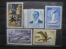 Timbre Turquie : Mouette, Aigle, Train, 1960 ** - Neufs