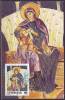 YUGOSLAVIA - JUGOSLAVIJA  - MAX.CARD - RELIGIOUS PAINTINGS - BREASTFEEDING  - 1992 - UNICEF