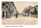 Rolle 1903, Carte Animée, Hôtel De La Tête Noire, Diligence, Enfants, Voyagée - Rolle