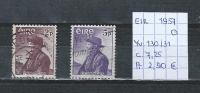 Ierland 1957 - Yv. 130/31 Gest./obl./used - Usati