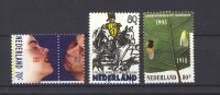 Pays-Bas  -  1993  :  Yv  1427-29  ** - Neufs