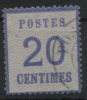 ALSACE LORRAINE N° 6 Oblitéré Postes (Epinal) - Other & Unclassified