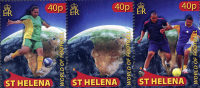 St Helena 2010 // Football  // 3v Neufs - MNH - Saint Helena Island