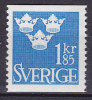 Sweden 1967 Mi. 571      1.85 Kr Drei Kronoen MH* - Neufs