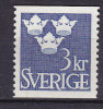 Sweden 1964 Mi. 527      3 Kr Drei Kronen MH* - Nuovi