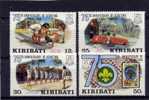 Scoutisme Kiribati 1982 Yvertn° 88-91 *** MNH Cote 3 € Padvinderij - Kiribati (1979-...)