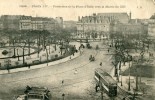 Paris Panorama De La Place D'Italie Vers La Mairie - District 13