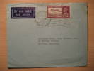 Bombay 1946 To Halifax England UK GB Under Certificate Of Posting Cancel Stamp Air Mail Cover INDIA Inde Indien British - Luchtpost