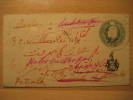 Patiala 1911 Simla ... 8 Cancel Postal Stationery Card INDIA Feudatory Convention State States - Patiala