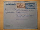 Bombay 1954 To Jarger Morocco Maroc Marruecos Stamp On Aerogramme Aerogram Air Mail INDIA Inde Indien - Aerogrammi