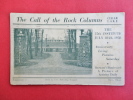 Clear Lake Iowa The Call Of The Rock Columns 1938 Cancel   == =====      ========  Ref 423 - Sonstige & Ohne Zuordnung