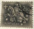 Portugal 1953 Medieval Knight 2.50e - Used - Oblitérés