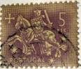 Portugal 1953 Medieval Knight 5e - Used - Oblitérés