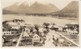 Petersburg AK Alaska, Early View Of Town & Harbor, On C1910s/20s Vintage Real Photo Postcard - Other & Unclassified