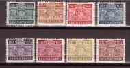 SAN MARINO  1945 Taxes  Odd Value  Sassone Cat N° 65/71-73  Mint Hinged - Unused Stamps