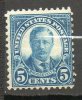 ETATS-UNIS  5c Bleu 1922-25 N°232 - Nuovi