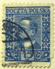 Poland 1928 H Slenkiewicz 15gr - Used - Gebraucht