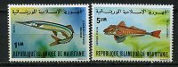Rep. Mauritanie ** N° 481/482 - Poissons - Mauritania (1960-...)