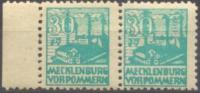 Mecklenburg 1946 Abschiedsserie Paar Mi 39ya / Sc 12N24 / YT 34  Postfrisch/neuf/MNH Geprüft/signé Kramp BPP - Postfris