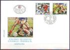 YUGOSLAVIA - JUGOSLAVIJA  - FDC - UEFA EUROPEAN CHAMPIONSHIP SWEDEN  - 1992 - Europei Di Calcio (UEFA)