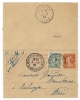 Carte Lettre 1922 Entier  Postal 10c Semeuse Complément 15c  Versaille Pour Aulnoye - Cartoline-lettere