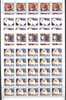 Jugoslawien – Yugoslavia 1992 Animals - Domestic Cats In Full Sheets Of 25 MNH; Michel # 2544-47 - Unused Stamps