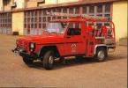 CPM - SOCHAUX - (25) - Véhicule De Première Intervention Peugeot P4 -Le 17 Juillet 1993- (Thème Des Sapeurs-Pompiers) - Sapeurs-Pompiers