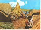 Delcampe - VIVIENDA Y NATIVOS EN LAS ISLAS FLOTANTES DE LOS UROS EN EL LAGO TITICACA - Peru