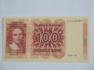 100 Kroner. 100 Hundre Kroner - Norges Bank. 1994 - Norvège