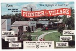 USA MINDEN NEBRASKA, NE - AMERICAN PIONEER VILLAGE - C1950s Vintage Advertising Postcard - Autres & Non Classés