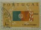 Portugal 1960 Portugese Flag 1e - Used - Used Stamps