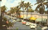 109133-Florida, Palm Beach, Worth Avenue, Stores, 1950s Cars - Palm Beach