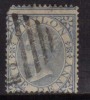 Ceylon Used 1867, 1d  Blue, (Variety, Perf. Margin Shifted Above), As Scan - Ceylon (...-1947)
