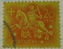 Portugal 1953 Medieval Knight 20c - Used - Used Stamps