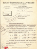 Lettre,facture,isere,Soci été Nationale De La Viscose,usine à Grenoble En 1948,aprés Guerre,pour Droguerie BABOULAZ,sign - Historische Dokumente