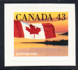 Canada Scott #1389 MNH 43c Canadian Flag Over Shoreline - Neufs