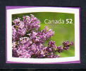 Canada MNH Scott #2208 52c Pale Purple Lilac 'Isabella' - Nuevos