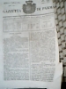 GIORNALE  4 Pag  GAZZETTA DI PARMA Notizie  Da EUROPA E TEATRO  DI PARMA 1834 FEBBRAIO  N°12 DQ7414 - Primeras Ediciones