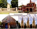 1 X Australian Town & Cities - NSW - Annandale - War Memroial - Post Office - Fire Station - Hunter Bailie Church - Sydney