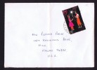 Delcampe - Letter From Labasa, Fji To Hawai, USA   1975   30 C. Christmas Stamp - Fidschi-Inseln (...-1970)