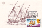 CRISTOFOR COLUMB, AMERICA DISCOVERY, 1992, MAXI CARD, CARTES MAXIMUM, ROMANIA - Christophe Colomb