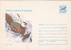 CYGNES, 1977, COVER STATIONERY, ENTIER POSTALE, UNUSED, ROMANIA - Schwäne