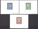 TIMBRES D´ANDORRE- EPREUVES DE LUXE NEUVES**-  SERIE 3 VALEUIRS  N° 227 A 229  -  COTE : 80  E- - Other & Unclassified