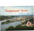 ZS23085 Dreiflussestadt Passau Zusammenfluss Von Donau Used Perfect Shape Back Scan Available At Request - Passau