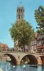 25636   Paesi  Bassi,  Utrecht,  Old  Gracht  And  Cathedral,  VG - Utrecht